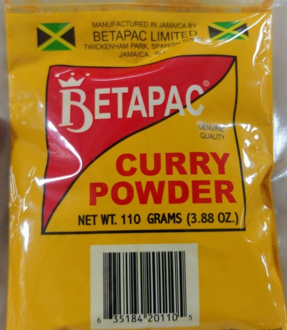 Jamaican Curry Powder 100 Authentic BETAPAC 450g / 110g Etsy