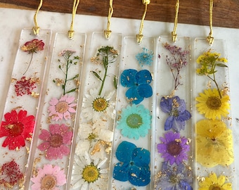 信頼も高い Floral Resin Bookmarks With Preserved Flowers | Handcrafted シャツ/ブラウス(半袖/袖なし)