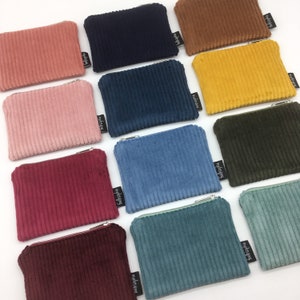 Cartera pequeña hecha a mano * Cartera de algodón * Cartera de pana * Cartera vegana * Bolso pequeño