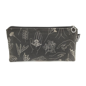 astuccio piccolo fatto a mano * astuccio in cotone * borse con motivo floreale * astuccio boho * borsa per cosmetici