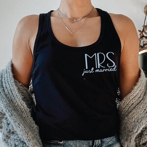Mr and Mrs Just Married shirts, Couples Honeymoon shirts, Bridal Gift, Couples Matching Shirts, Couples Vacation JM187