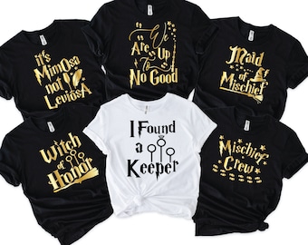 I Found A Keeper Shirts, Mischief Crew Shirt, Bachelorette Party Tank Tops, Wizard Theme, Maid of Mischief shirt, Witch of Honor Tank Top