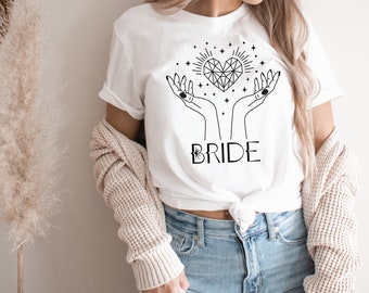 Celestial Bridal party , Mystical bachelorette Party, Bridal Gift , bachelorette Party shirts, Boho Bride, Bridesmaid Shirts, BOHO189