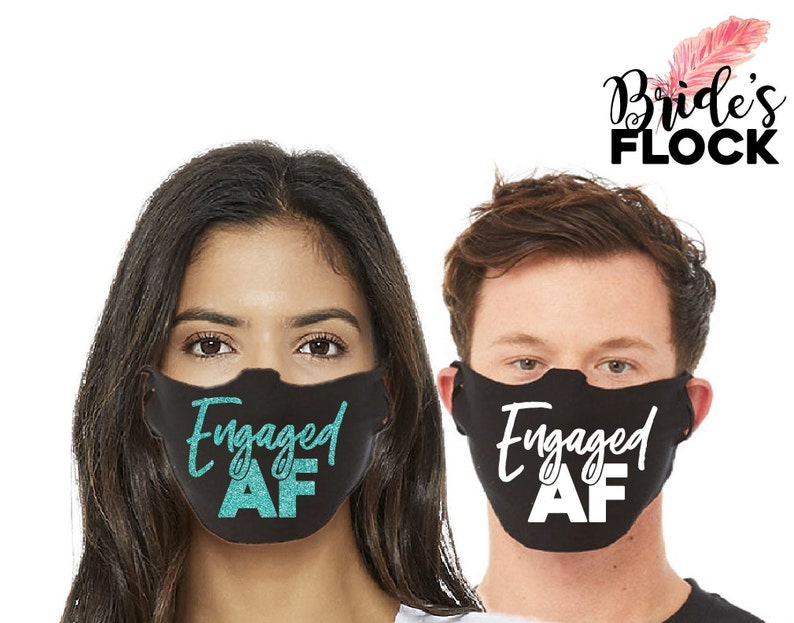 Face Mask Couples Matching Face Mask Bridal Gift Couples Etsy