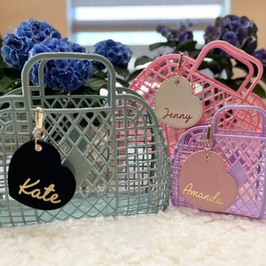 Personalized Jelly Bag, Jelly Tote Bag, Mini Jelly Bag, Bridesmaid Gift ...