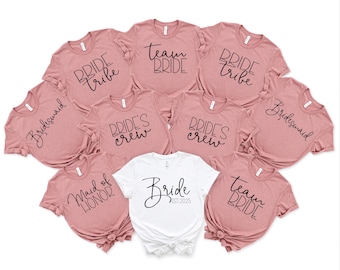 Bachelorette Party Tank Top, Braut Tribe Shirt, Brautjungfer Tank Tops, I Do Crew Shirts, Brautjungfer Vorschlag Shirt Mad Of Honour Shirt, 1017