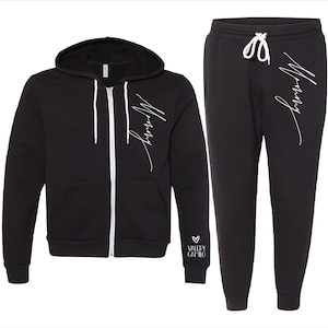 Mommy Sweatpants and hoodie, Mama Sweatpants, New Mom Gift, Hospital Sweatpants, Mama Pants , sweatpants and Hoodie for mom to be, VERTL120