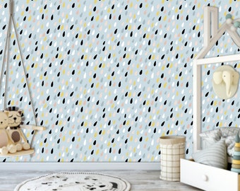 Dots Removable Wallpaper: Modern Nursery Decor, Matte Vinyl