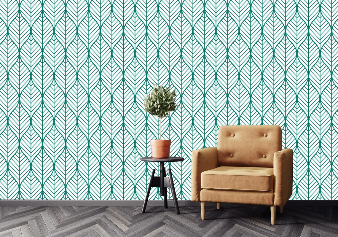 Macha Green Removable Wallpaper Peel and Stick Wallpaper - Etsy