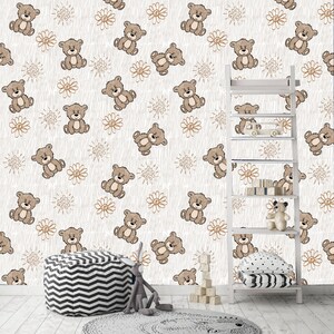 Anchor Nursery wallpaper kids blue Removable wallpaper Wallpaper nursery decor Kids Anchor Wall paper