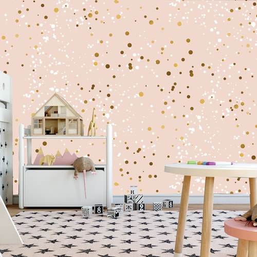 Nursery Wall Paper Peel and Stick Nursery Wallpaper Etsy