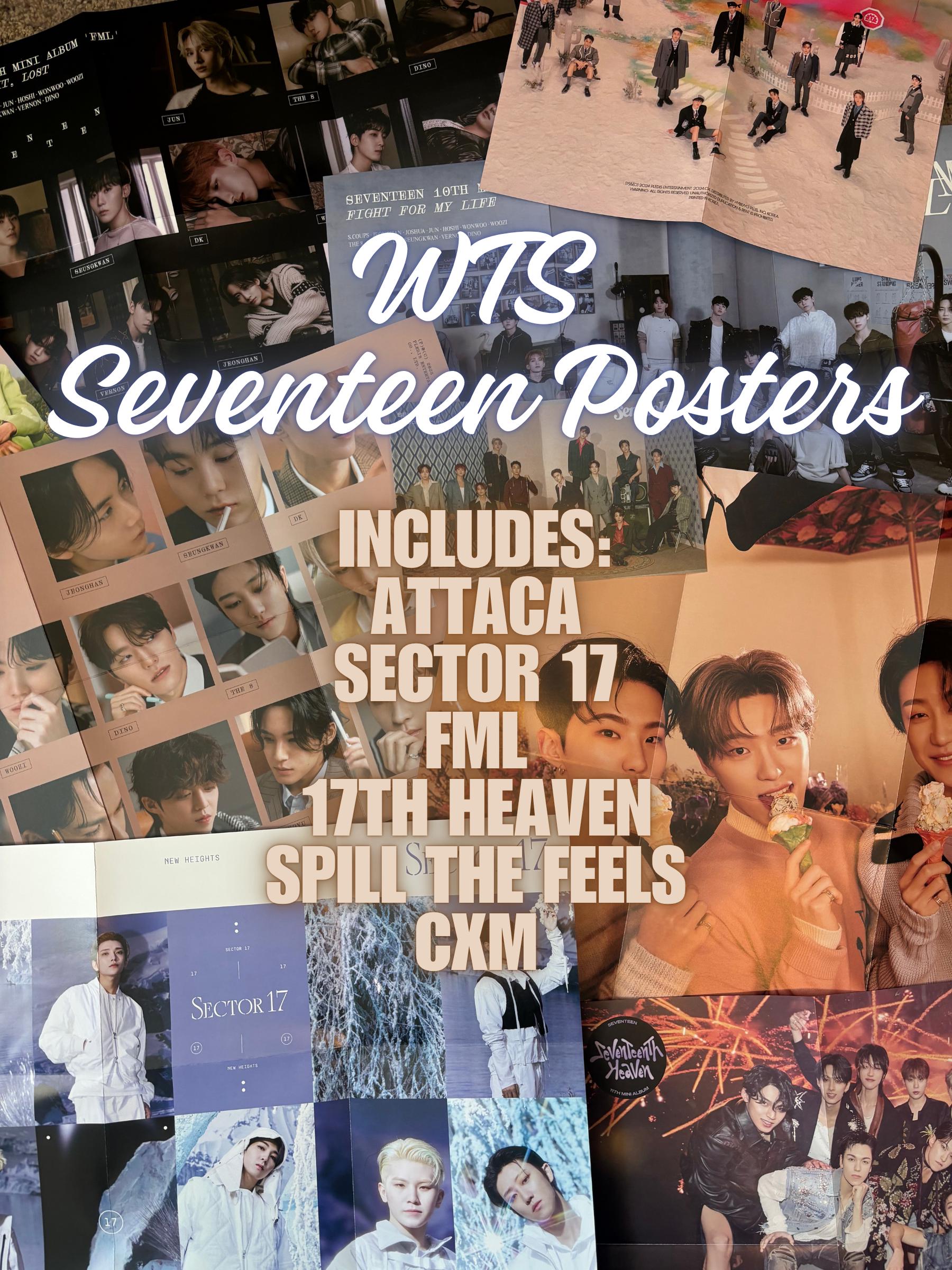 Seventeen Poster - Etsy