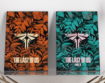 The Last of Us Parts 1 and 2 Bundle // Minimalist Game Prints // II // Playstation, PS4, PS5