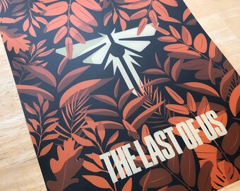 The Last of Us // Minimalist Game Print // Playstation PS4