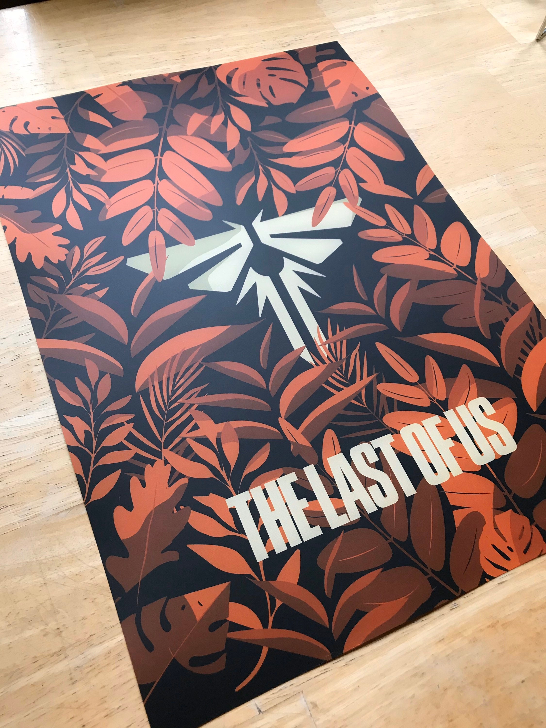 The Last of Us // Minimalist Game Print // Playstation PS4