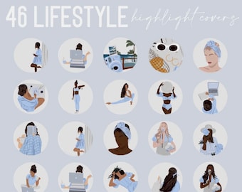 Girl Insta Highlight Etsy