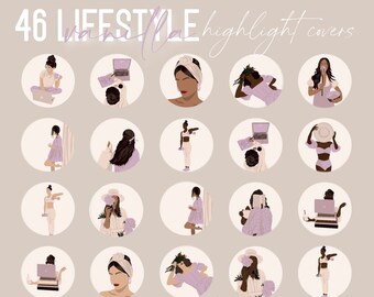 Girl Insta Highlight Etsy