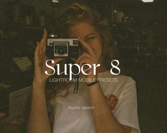 250 Lightroom Presets Mobile | Fuji Film, Warm, Golden, Analoge Ästhetik, Outdoor, Indoor, Super 8 Blogger Instagram Influencer Filters