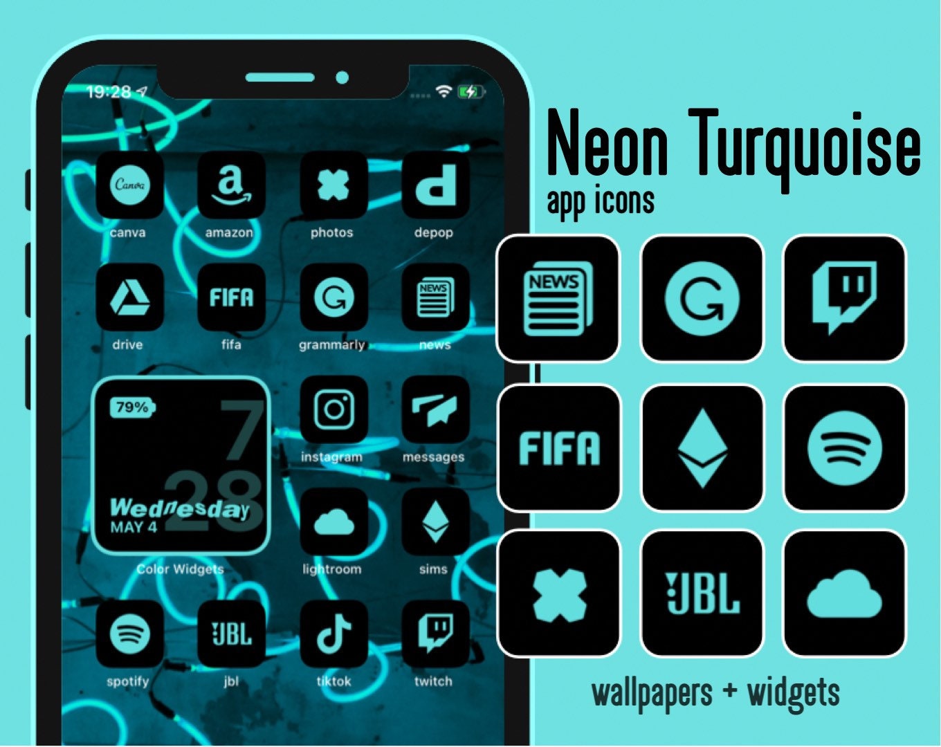 Turquoise Aesthetic - Etsy