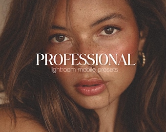 250 Lightroom Presets Mobile | Selfie, Warm, Neutral, Analog, Cremig, Beige edel, Braun, Portrait Blogger Instagram Influencer Filters