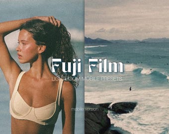 20 Lightroom Prestes Mobile Film | Fuji Film, Warm, Summer, Analog, Outdoor, Indoor, Blogger Presets Instagram Influencer Filters