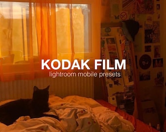 20 Lightroom Voreinstellungen Mobile Kodak | Fuji Film, Warm, 90er Jahre Analog, Outdoor, Indoor, Sommer, Blogger Presets Instagram Influencer Filter