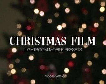 26 Lightroom Presets Mobile Weihnachten | Fuji Film, Ästhetik, Schnee, Outdoor, Indoor, Analog, Blogger Winter Instagram Influencer Filter