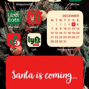 App Icons Vintage Christmas Ios 14 | Xmas, Red and Green, Holidays ...