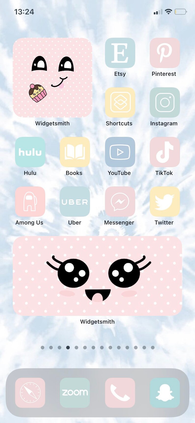 160 App Icons Kawaii iOS 14 Aesthetic Pastel Cute Pink Etsy