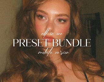 250 Lightroom Presets Mobile | Fuji Film, Warm, Porträt, analoge Ästhetik, Outdoor, Indoor, Blogger Selfie Instagram Influencer Filter
