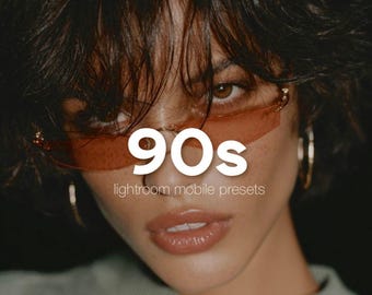 20 Lightroom Presets Mobile im 90er Look | Fuji Film, Analog, Golden, Ästhetisch, Outdoor, Indoor, Blogger Instagram Influencer Filter 35 mm