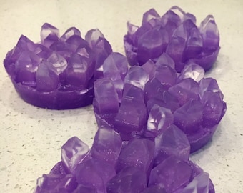 Handmade Lavender Amethyst Soap
