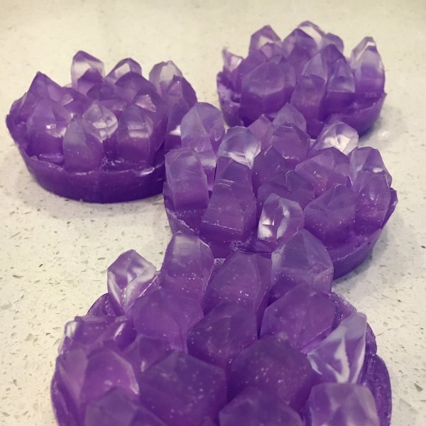 Handmade Lavender Amethyst Soap