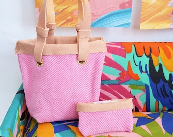 Miniature handbag and wallet, doll handbag