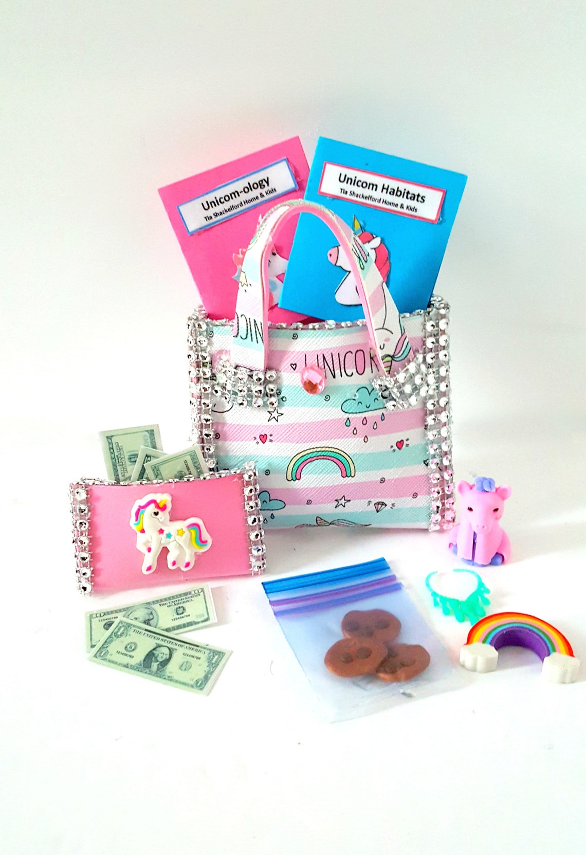 Doll School Supplies Miniature School Supplies Girls Gift Etsy