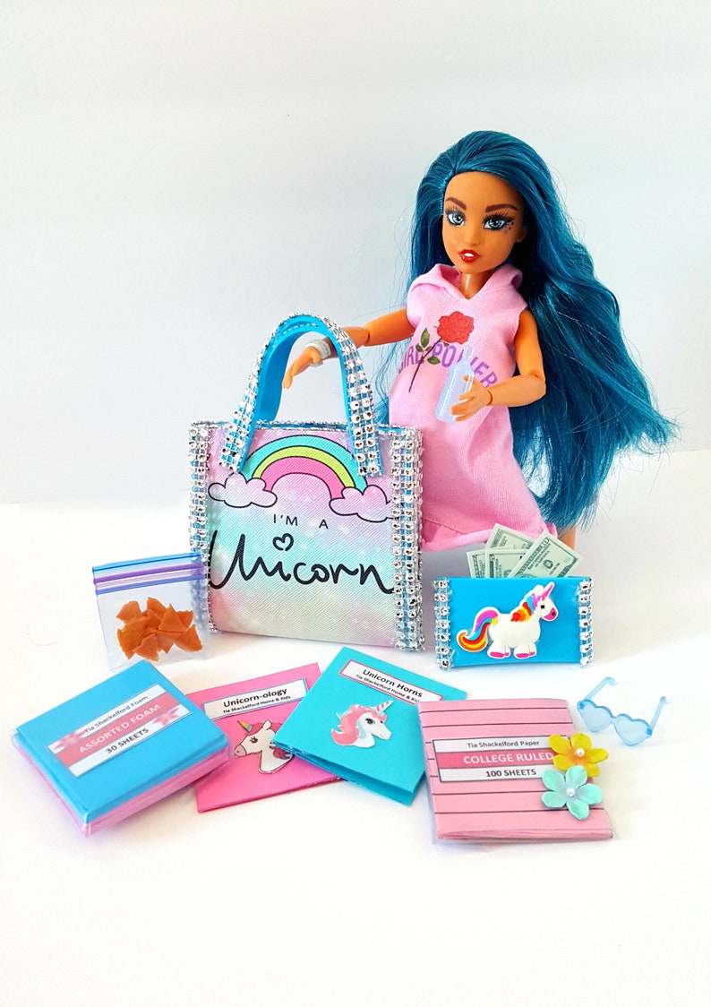 Miniature School Supplies Miniature Notepad Doll School - Etsy