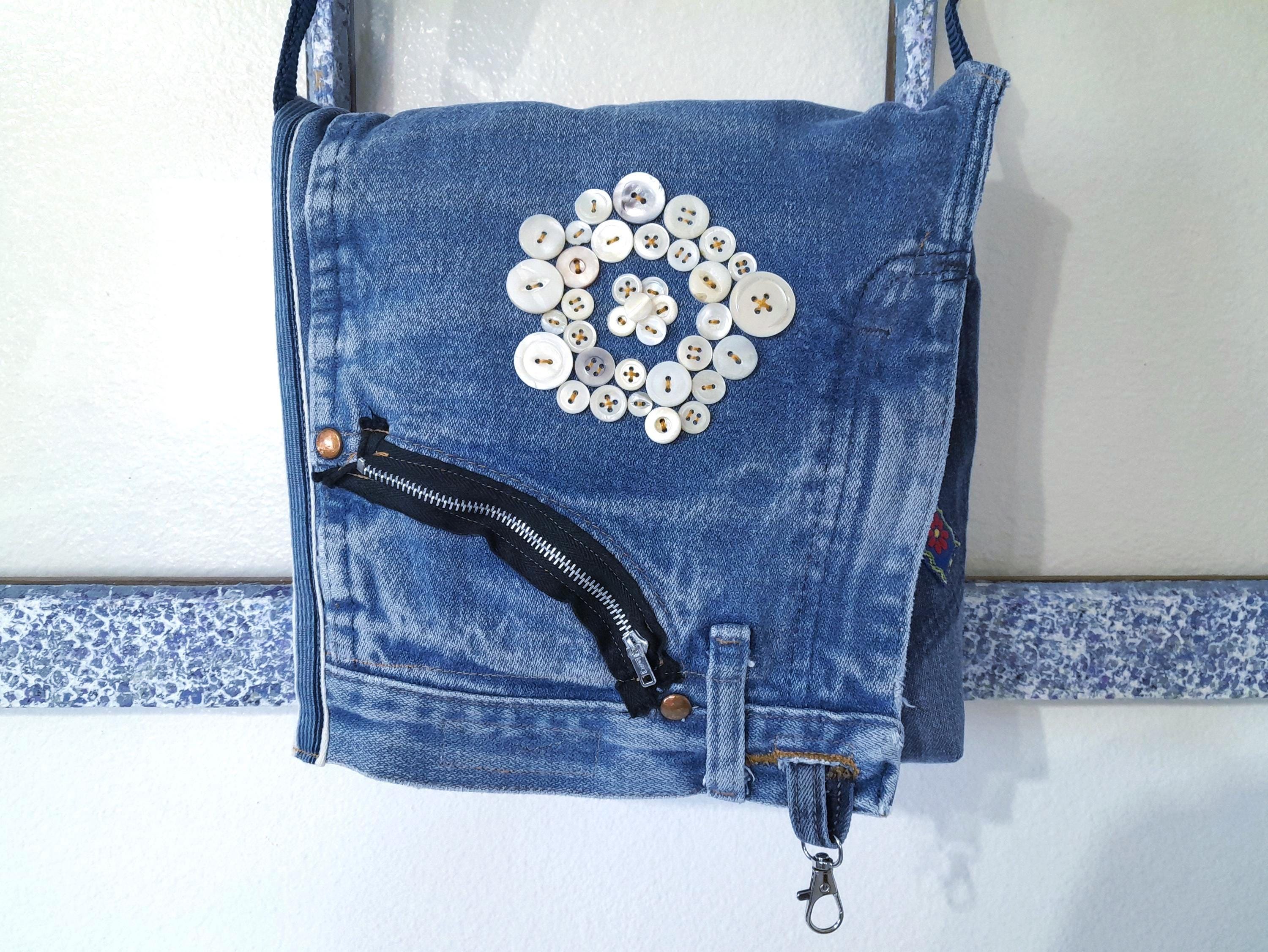 Diy Bag Making Jeans Handbag Design Jean Purse Denim Bags For