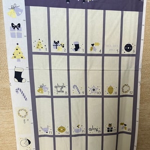 Easy Sew Advent Calendar Panel by Nutex - Etsy