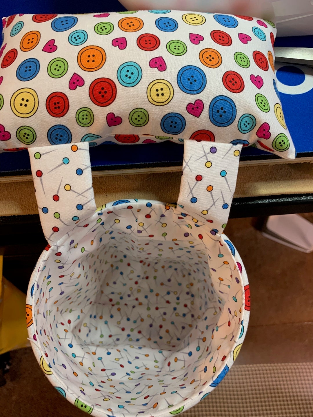 Thread Catcher W/pincushion A must Have and a Perfect Gift for Any ...