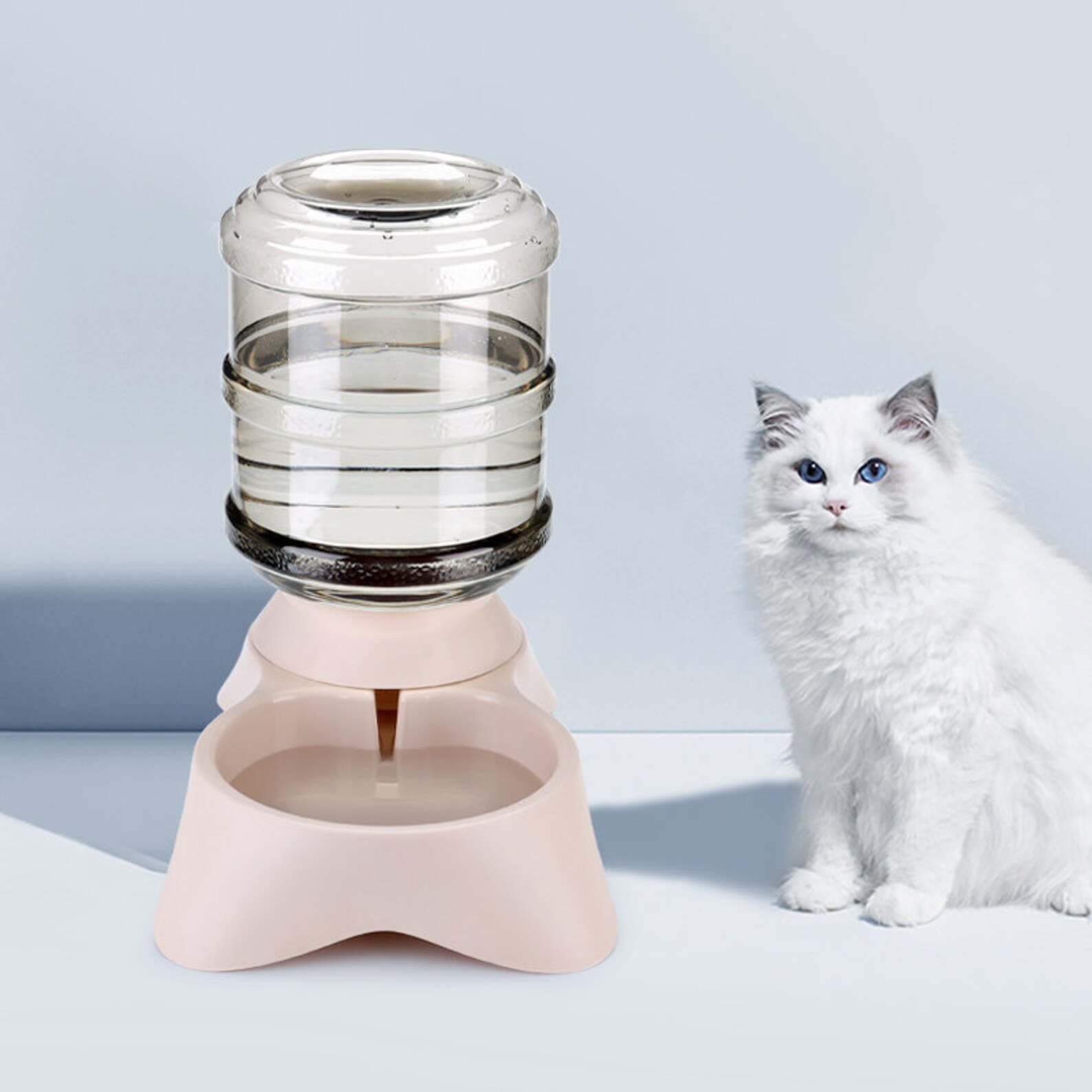 Automatic Pet Water Dispenser Cats Dog Fountain Slow Feeder Etsy