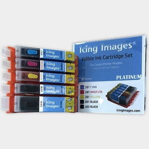 Icing Images Edible Ink Cartridges for Canon Printers