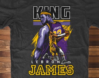 t shirt lebron james donna Vendita