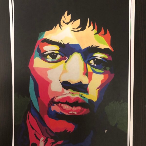 Jimi Hendrix Etsy