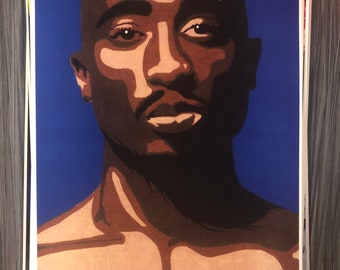 Tupac Shakur 2Pac 11 x 17 Kunstdruck