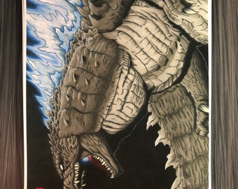 Godzilla 11x17 Art Print