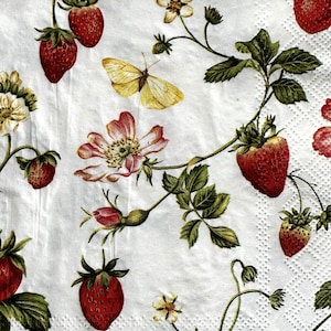Tovagliolo individuale ~ Fragole