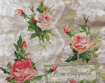 Individuelle Serviette ~ Bon Appetit
