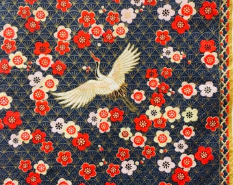 Individuelle Serviette ~ Kranich