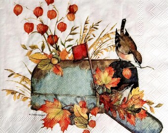 Individual Napkin ~ Mailbox Nest