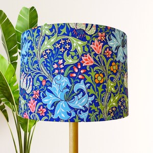 Golden Lily, William Morris Lamp Shade